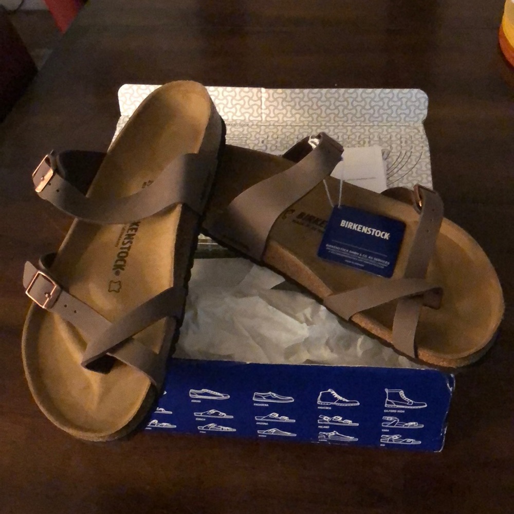 Birkenstock leather sandals